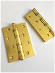 Heavy Four Steel Circle Residential Ball Bearing Door Hinges Soft Closing Flat