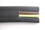 Flat Flexible Traveling Cable for Crane or Conveyor 6core Black Jacket