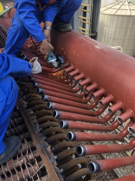 100 Ton Boiler Header Manifolds Carbon Steel Boiler Unit for Natural Gas