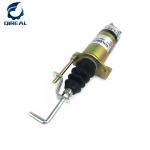 36607197Excavator Stop Solenoid 12V 24V Fuel Shut off Solenoid Valve 366-07197