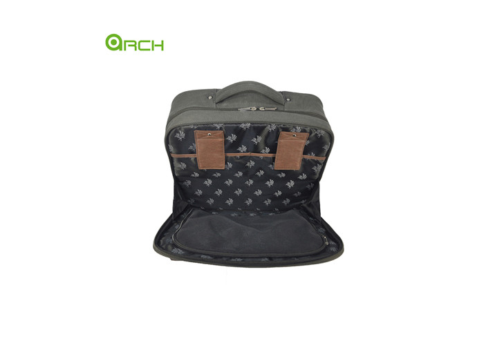 Twill Carry-on Luggage with Skate Wheels