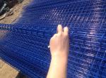 powder coated double loop wire mesh metal garden fence