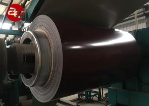 China Prepainted Galvanized Steel 600 - 1500mm Width For Corrosion Resistance Durability factory
