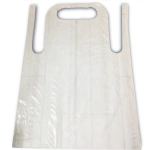 China Antibacterial Plastic Disposable Aprons 70x110CM Without Sleeves factory
