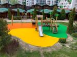 1.5mm EPDM Rubber Playground Mats Anti Slip Weather Resistance