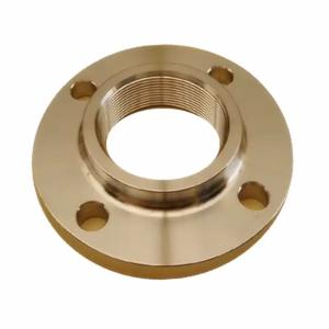 China Copper Nickel Threaded Flange UNS C70600 CUNI 9010 3/4 Inch Class 1500 Flange factory