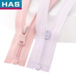 #3 Invisible Nylon Zipper Auto Lock Pink Invisible Zipper 12 Inch