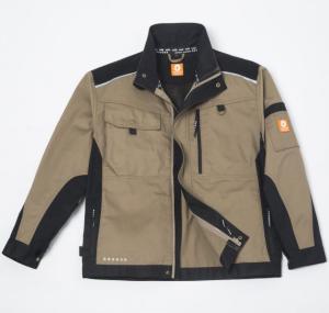 China Upright Collar Mens Work Uniforms 35% Cotton Mens Outdoor Work Jackets factory