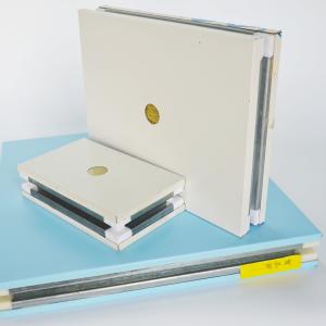 China Building Cleanroom Rock Wool Sandwich Panel Polyurethane 100mm 150mm factory