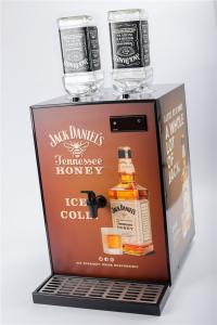 China alcohol Tap Machine with Stainless steel Inner Tank And LED Light Up Bottle System factory