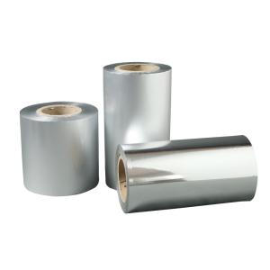 China Metallic 20 Micron Matt Plastic Opp Bopp Cpp Film Wrap Roll For Food factory