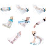 First Aid Medical Tape Bandages Cover PVC Waterproof Cast Cover For Wounded Leg