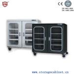 Stainless Dual Digital Auto Dry Cabinet Double Door For Business