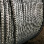 Hot Dipped Galvanized Steel Wire Rope for Power Cable Power Wire Grade Carbon