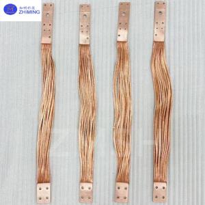 China High Purity Copper Connection Wire Copper Soft Connection Cables Are Conductive And Durable factory