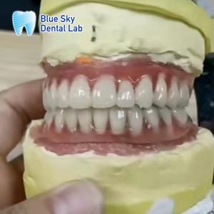 China Full Upper And Lower Titanium Bar Blue Sky Dental Implants factory