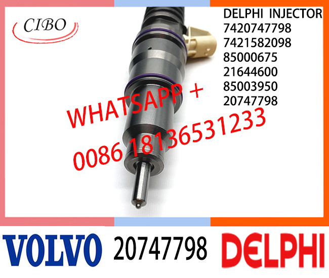 Common Rail Fuel Diesel Injector 20747798 85000675 85003950 7421582098 21644600 E3.18 for VOL (REN-AULTT) MD9 3503
