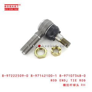China 8-97222509-0 8-97142100-1 8-97107348-0 Tie Rod End Replacement For ISUZU NKR 100P 4JB1 4JH1 4HG1 on sale