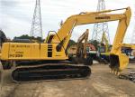 Used Komatsu Crawler Hydraulic Excavator PC220 22180kg Operate Weight With 1m3