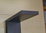 Outdoor Free Standing Shower Panel System ROVATE Brushed Surface Finishing