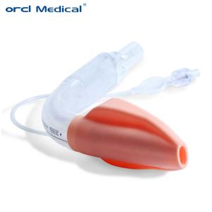 China Silicone LMA Laryngeal Mask Airway Double Cavity Type For General Anesthesia Surgery factory