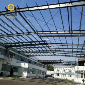 C Z Purlin Steel Structure Warehouse with Galvanized Finish