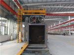Cleaning Width 1500mm Steel Shot Blasting Machine Deflashing Peening Burnishing