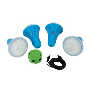 China Energy Mini Solar Powered Led Light Outdoor Home Lighting Hanging Panel Ceiling factory