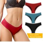 Plus Size Women'S Menstrual Period Panties Underwear 6x 4x Washable Absorbent