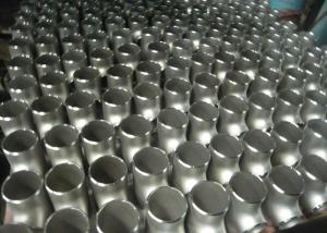 China DN25 Stainless Steel Pipe Fittings Sch 10 TP304L / 304 Weld Fittings Tees factory