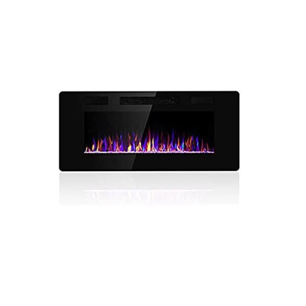 Electric Fireplace Heater WN-D60 Industrial Style Wall Mounted Kamin 9 Flame