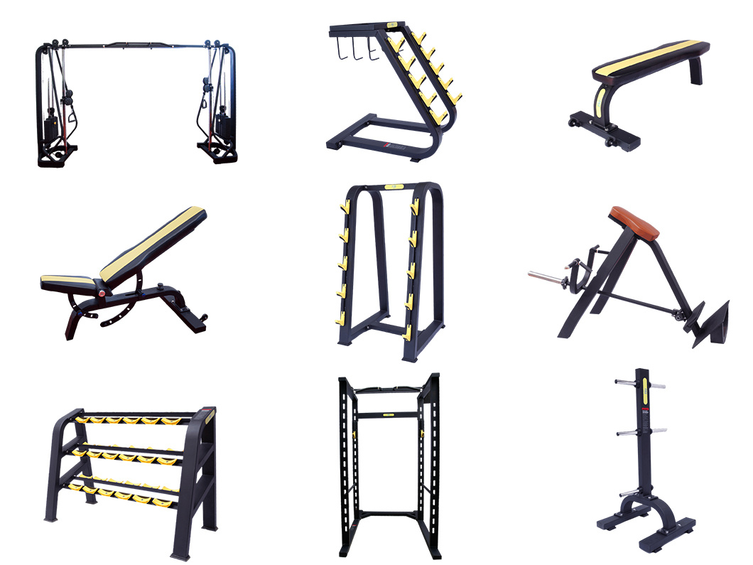 Gym Equipment Sit-up Bench Supine Board Adjustable Gym Fitness Abdominal Muscle Board