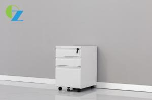 China Office 3 Drawer Lock Filing Cabinets Mobile Pedestal Under Desk factory