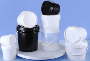 China PP/HDPE Plastic Storage Bucket For Food Storage With Printing IML on sale
