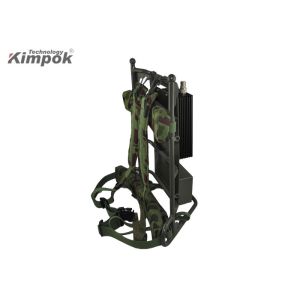 China Long Range HD Wireless Video Transmitter Manpack 5km NLOS AES Encryption on sale