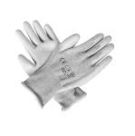 Anti Static ESD Glove Lint Free ESD PU Coated Palm Fit Gloves Carbon Fiber