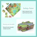 Kids Educational Toy Custom Magnetic Jigsaw Puzzles Combination Book For 4-8