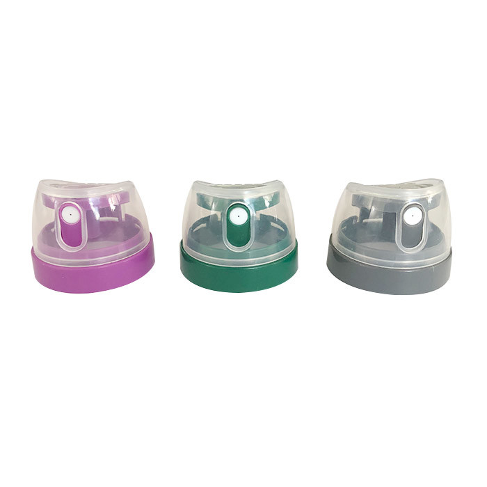 Durable Purple 35mm Aerosol Spray Cap For Canister Aluminum Can