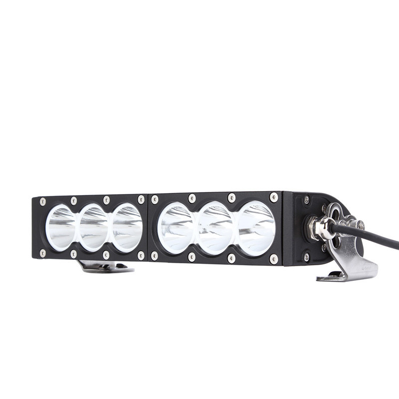 Wholesales 6000K 60W single row led light bar CREE LED PC lens HCB-L60SDC