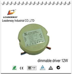China dimmable 12w driver with small size factory