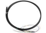 Outdoor Optical Fiber Pigtail SC / APC 2 Core Black Jacket For Local Area