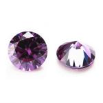 Wholesale 3A Color Cz Stones Small Size Round Cut 0.8mm To 3mm Loose Gemstone