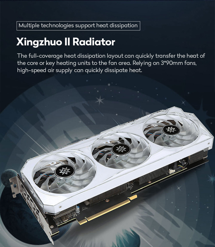 GDDR6 Gaming Graphics Card Galaxy GeForce RTX 3060 Xingyao MAX 12GB