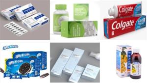 China 1 Fold Continuous Blister Box Cartoning Machine 180L/Min factory