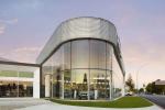 Hotel Curved Clear Tempered Glass Panels for Shopping Mall Building 3mm-12mm