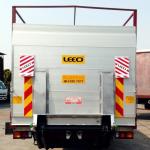 Long Life 1500KG Cantilever Tail Lift 2KW Rail Liftgate Steel Plate
