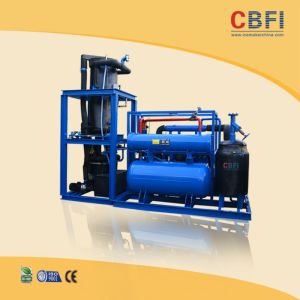 Low Power Consumption Ice Tube Machine For Supermarkets / Cold Drink Shops