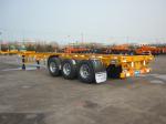 3 axle skeletal chassis skeletal semi trailer supplier