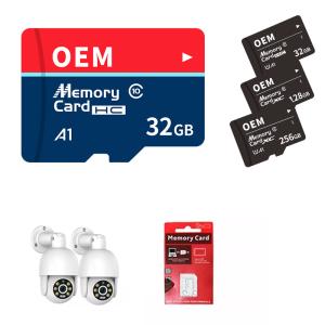 China Class 10 Security Camera Sd Card 8gb 16gb 32gb 64gb 128Gb Micro Sd Card factory