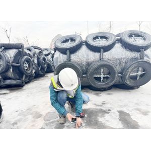 STS And STD Marine Floating Tyre And Chain Net EVA Foam Filled Fender